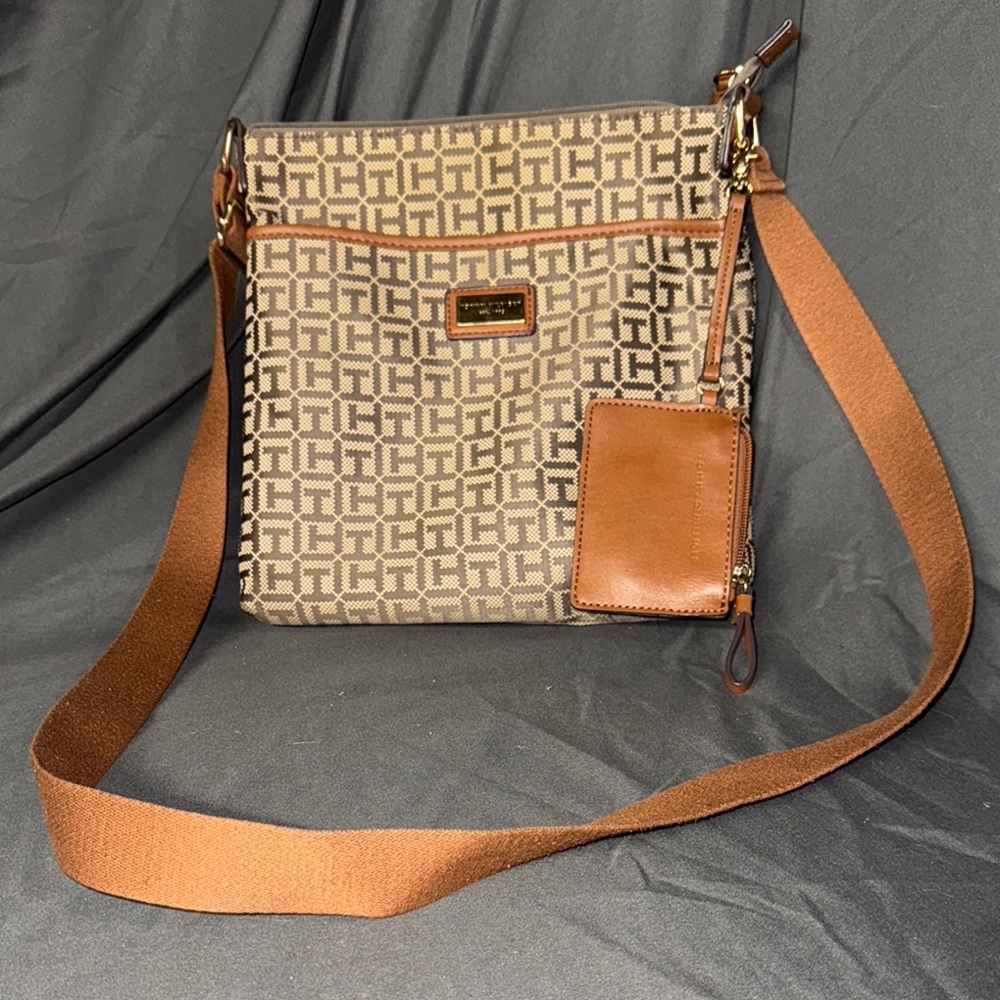 Tommy Hilfiger Brown Crossbody Bag